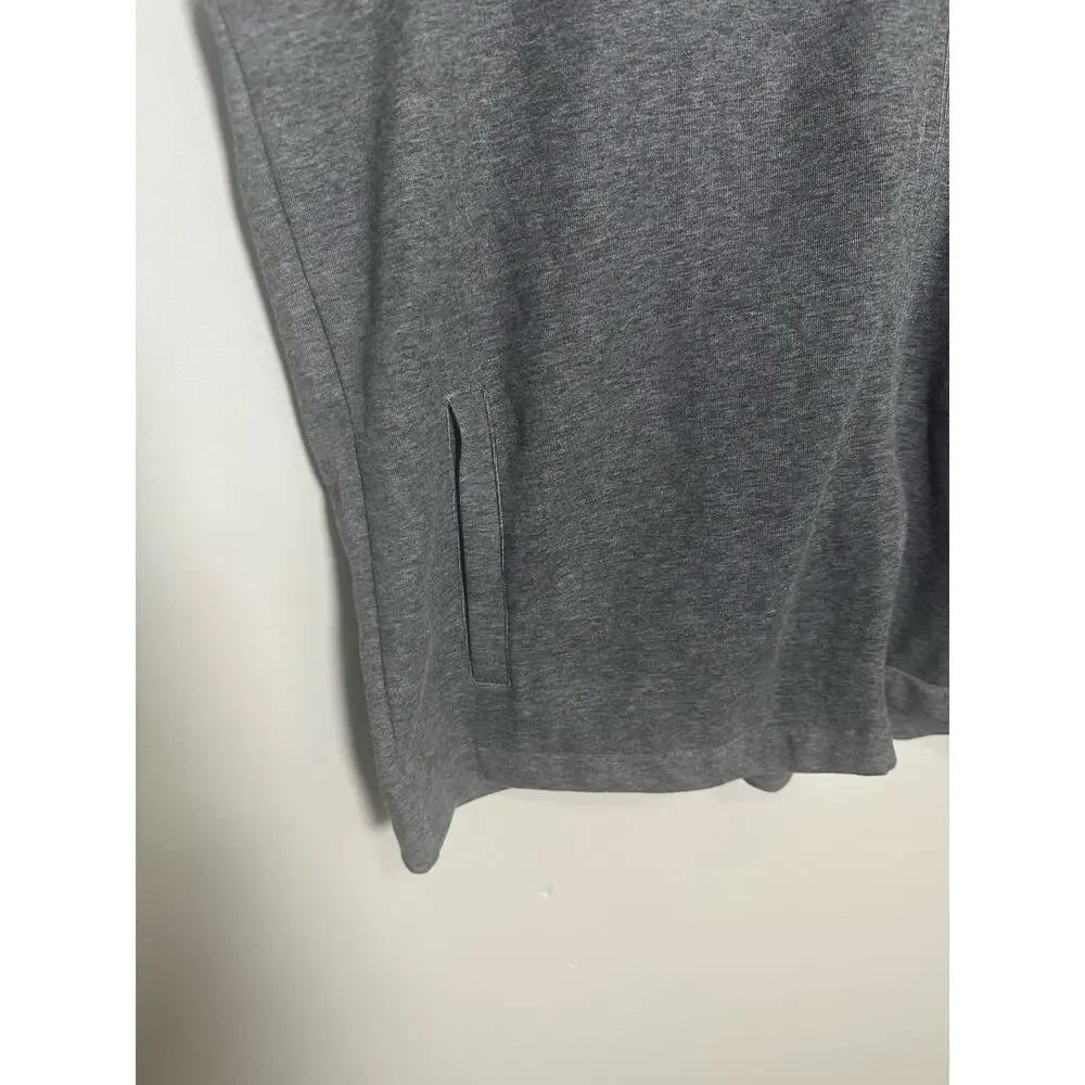 Bonobos Daily Grind Fleece Zip Vest Mens XL Gray Sleeveless Casual - Picture 3 of 6